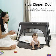 Load image into Gallery viewer, Portable Crib for Baby Travel with Soft Mattress