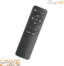Load image into Gallery viewer, EasyLife Support TV Mural pivotant électriquement jusqu'à 170°, Support Mural VESA jusqu'à 600x400 pour LCD/OLED, téléviseur, Moniteur, écran, Smartboard de 32-75 Pouces &amp; 50kg Max (Blanc)
