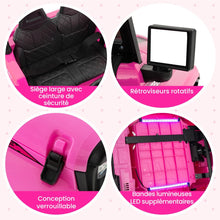Load image into Gallery viewer, 24V Voiture lectrique 2 Places Enfants avec Tlcommande 2,4G Musique LED Dmarrage Lent 2 Vitesses Charge 35kg pour 3-8 Ans+ Rouge/Rose/Vert -