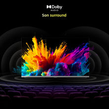 Load image into Gallery viewer, CHIQ L32QM9G 32 Pouces (80 cm) FHD Smart Téléviseur QLED HDR10 Google TV Google Assistant Tuner Triple Dolby Audio DBX-TV Chromecast intégré HDMI USB sans Cadre en Métal Noir
