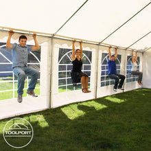 Load image into Gallery viewer, 3x6 m Tente de réception/Barnum Blanc Toile de Haute qualité PVC 700 N