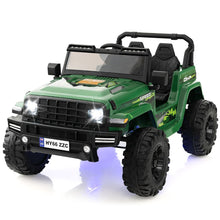 Load image into Gallery viewer, 24V Voiture lectrique 2 Places Enfants avec Tlcommande 2,4G Musique LED Dmarrage Lent 2 Vitesses Charge 35kg pour 3-8 Ans+ Rouge/Rose/Vert -