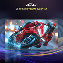 Load image into Gallery viewer, CHIQ L32QM9G 32 Pouces (80 cm) FHD Smart Téléviseur QLED HDR10 Google TV Google Assistant Tuner Triple Dolby Audio DBX-TV Chromecast intégré HDMI USB sans Cadre en Métal Noir