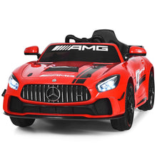 Load image into Gallery viewer, Voiture Sport Electrique 12 V pour Enfants Vitesse Max.: 5 km/h Télécommande 2.4G MP3 Effets Sonores Lumineux Rouge -