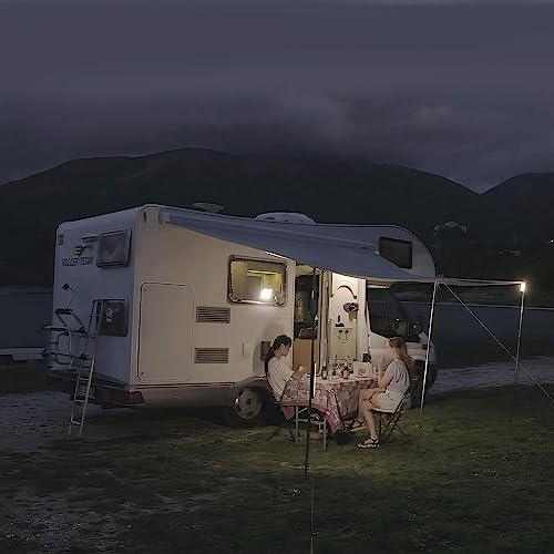 Unikka Comfort Pare-Soleil pour Caravane Camping-Car Compatible avec Thule Fiamma (400 * 240cm)