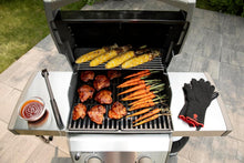 Load image into Gallery viewer, Spirit II E-210 GBS Barbecue  Gaz,2 Br没leurs,Surface de Cuisson 51 x 46 cm,Thermomtre de Couvercle,Table d'Appoint Rabattable (Gauche),4 Roues - Noir et Argent (44010153)