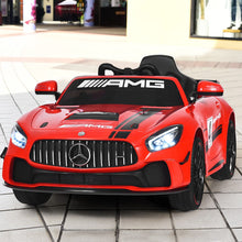 Load image into Gallery viewer, Voiture Sport Electrique 12 V pour Enfants Vitesse Max.: 5 km/h Télécommande 2.4G MP3 Effets Sonores Lumineux Rouge -