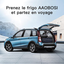 Load image into Gallery viewer, 115L Glaciere Electrique Double Zone,Glaciere a Compression WiFi APP,12 V/24 V et 100-240 V Frigo Camping,-20 鈩 20 鈩pour Voiture,Camion,Bateau,Camping,Car,Caravanes,Voyageant,Maison